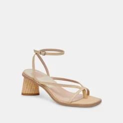 BANITA WIDE SANDALS LT NATURAL RAFFIA^Dolce Vita Clearance