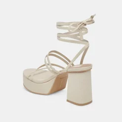 BARBS HEELS IVORY STELLA^Dolce Vita Online