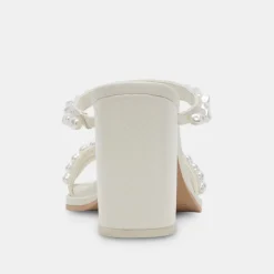 BARRIT PEARL HEELS VANILLA PEARLS^Dolce Vita Outlet