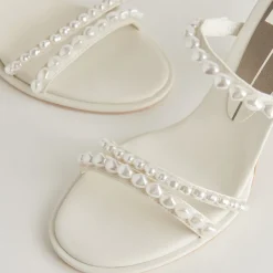 BARRIT PEARL HEELS VANILLA PEARLS^Dolce Vita Outlet