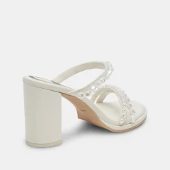 BARRIT PEARL HEELS VANILLA PEARLS^Dolce Vita Outlet