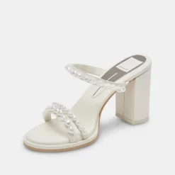BARRIT PEARL HEELS VANILLA PEARLS^Dolce Vita Outlet