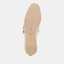 BAYLEE BALLET FLATS IVORY LEATHER^Dolce Vita Outlet