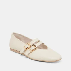BAYLEE BALLET FLATS IVORY LEATHER^Dolce Vita Outlet