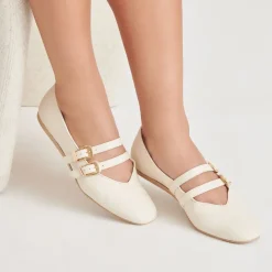BAYLEE BALLET FLATS IVORY LEATHER^Dolce Vita Outlet