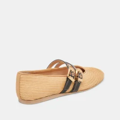 BAYLEE BALLET FLATS NATURAL RAFFIA^Dolce Vita Discount