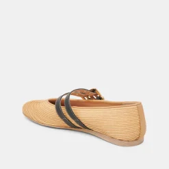 BAYLEE BALLET FLATS NATURAL RAFFIA^Dolce Vita Discount