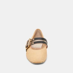 BAYLEE BALLET FLATS NATURAL RAFFIA^Dolce Vita Discount