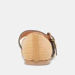BAYLEE BALLET FLATS NATURAL RAFFIA^Dolce Vita Discount