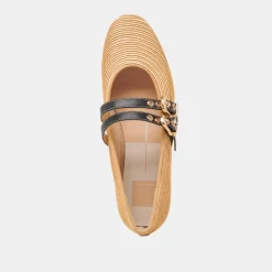 BAYLEE BALLET FLATS NATURAL RAFFIA^Dolce Vita Discount