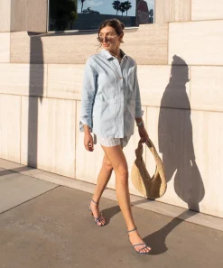 BAYLOR HEELS BLUE DENIM^Dolce Vita Fashion