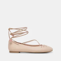 BEATE BALLET FLATS LIGHT PINK LEATHER^Dolce Vita Clearance
