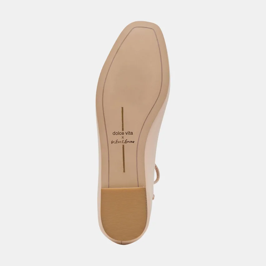 BEATE BALLET FLATS LIGHT PINK LEATHER^Dolce Vita Clearance