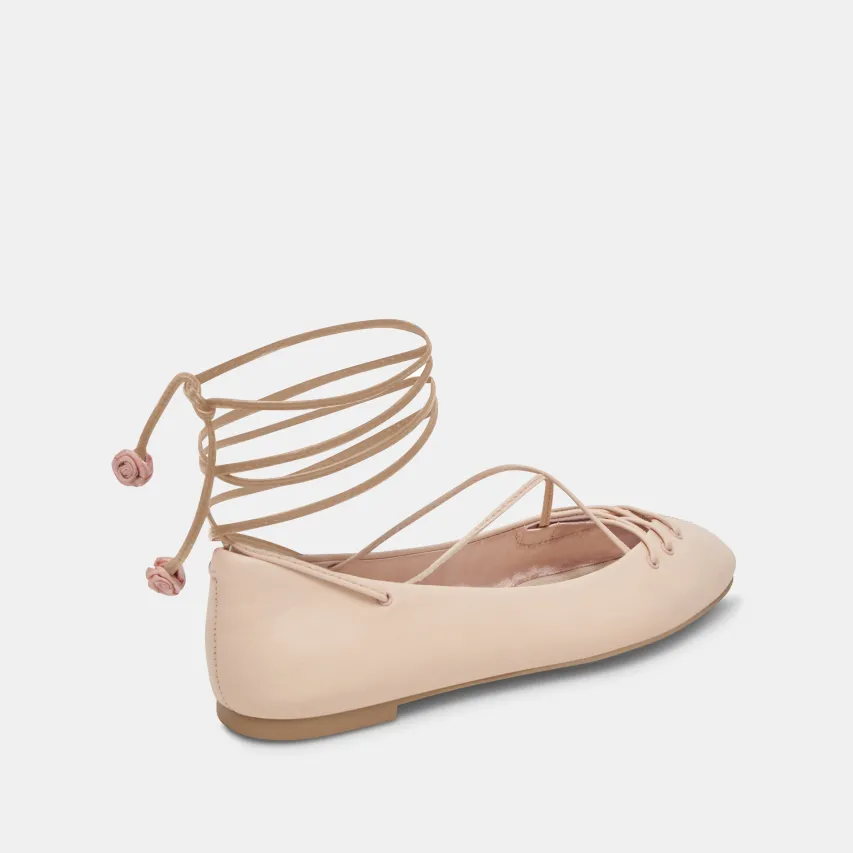 BEATE BALLET FLATS LIGHT PINK LEATHER^Dolce Vita Clearance
