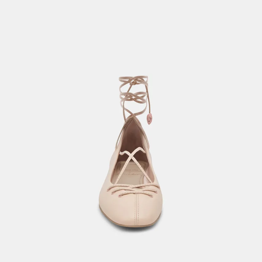 BEATE BALLET FLATS LIGHT PINK LEATHER^Dolce Vita Clearance