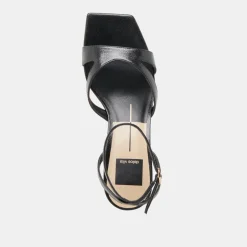 BECKI HEELS MIDNIGHT CRINKLE PATENT^Dolce Vita Discount