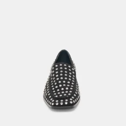 BENY CRYSTAL STUD FLATS BLACK CRYSTAL^Dolce Vita Hot