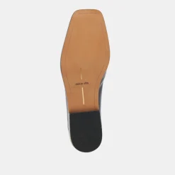 BENY FLATS BLACK STUDDED LEATHER^Dolce Vita Best