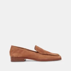 BENY FLATS BROWN SUEDE^Dolce Vita Fashion