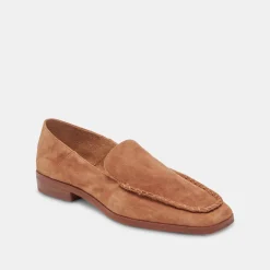 BENY FLATS BROWN SUEDE^Dolce Vita Fashion
