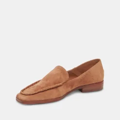 BENY FLATS BROWN SUEDE^Dolce Vita Fashion