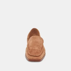 BENY FLATS BROWN SUEDE^Dolce Vita Fashion