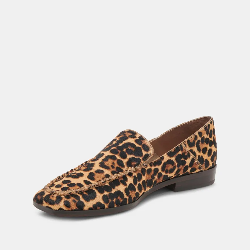 BENY FLATS DK LEOPARD CALF HAIR^Dolce Vita New