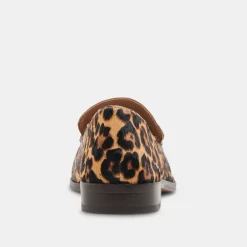 BENY FLATS DK LEOPARD CALF HAIR^Dolce Vita New