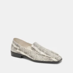 BENY FLATS GREY WHITE SNAKE EMBOSSED^Dolce Vita Discount