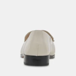 BENY FLATS IVORY CRINKLE PATENT^Dolce Vita Best