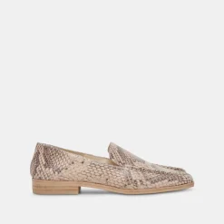 BENY FLATS SAND SNAKE EMBOSSED^Dolce Vita Online