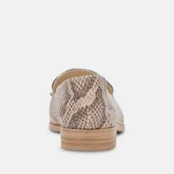 BENY FLATS SAND SNAKE EMBOSSED^Dolce Vita Online