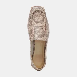 BENY FLATS SAND SNAKE EMBOSSED^Dolce Vita Online
