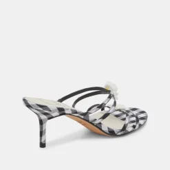 BETE HEELS BLACK WHITE GINGHAM^Dolce Vita Clearance
