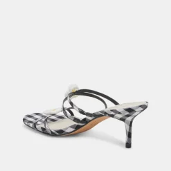 BETE HEELS BLACK WHITE GINGHAM^Dolce Vita Clearance