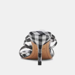 BETE HEELS BLACK WHITE GINGHAM^Dolce Vita Clearance
