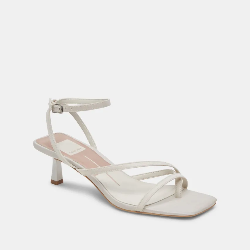 BETSI HEELS OFF WHITE SATIN^Dolce Vita Clearance