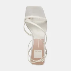 BETSI HEELS OFF WHITE SATIN^Dolce Vita Clearance