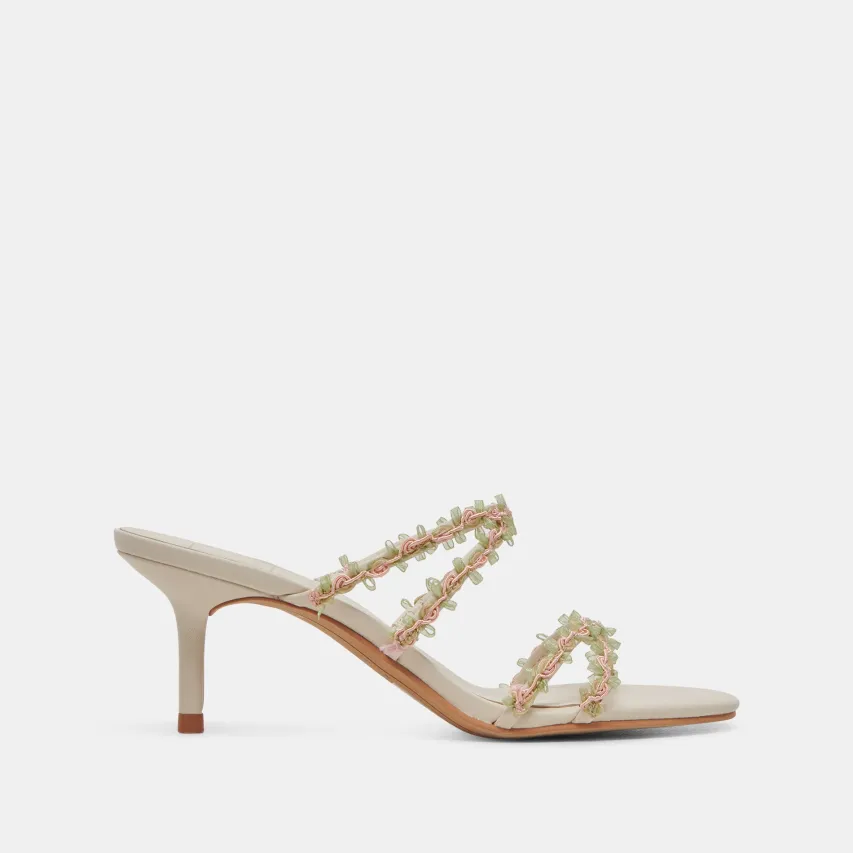 BETTI HEELS IVORY MULTI STELLA^Dolce Vita Clearance