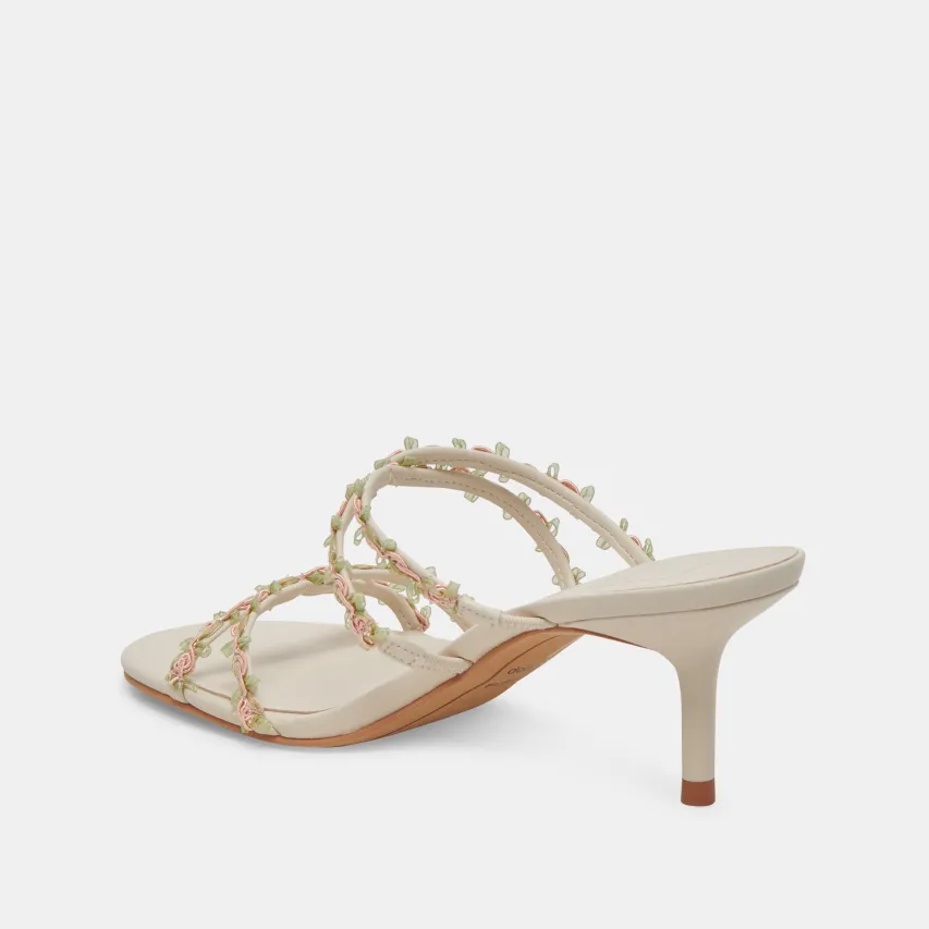 BETTI HEELS IVORY MULTI STELLA^Dolce Vita Clearance