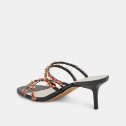 BETTI WIDE HEELS BLACK MULTI STELLA^Dolce Vita Sale