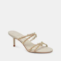 BETTI WIDE HEELS IVORY MULTI STELLA^Dolce Vita Discount