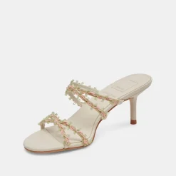 BETTI WIDE HEELS IVORY MULTI STELLA^Dolce Vita Discount