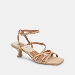 BEV BRAID HEELS BROWN NATURAL JUTE^Dolce Vita Outlet