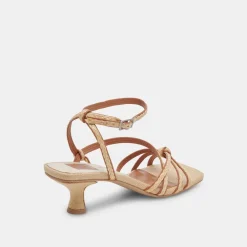 BEV BRAID HEELS BROWN NATURAL JUTE^Dolce Vita Outlet