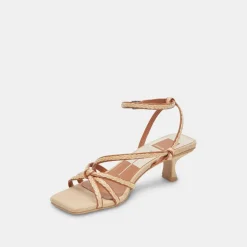 BEV BRAID HEELS BROWN NATURAL JUTE^Dolce Vita Outlet