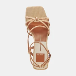 BEV BRAID HEELS BROWN NATURAL JUTE^Dolce Vita Outlet