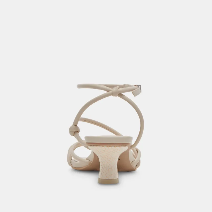 BEV HEELS IVORY LEATHER^Dolce Vita Online