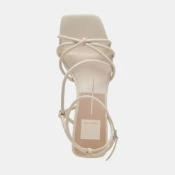 BEV WIDE HEELS IVORY LEATHER^Dolce Vita Discount