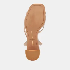 BLAKLY HEELS BEIGE CRINKLE PATENT^Dolce Vita Clearance